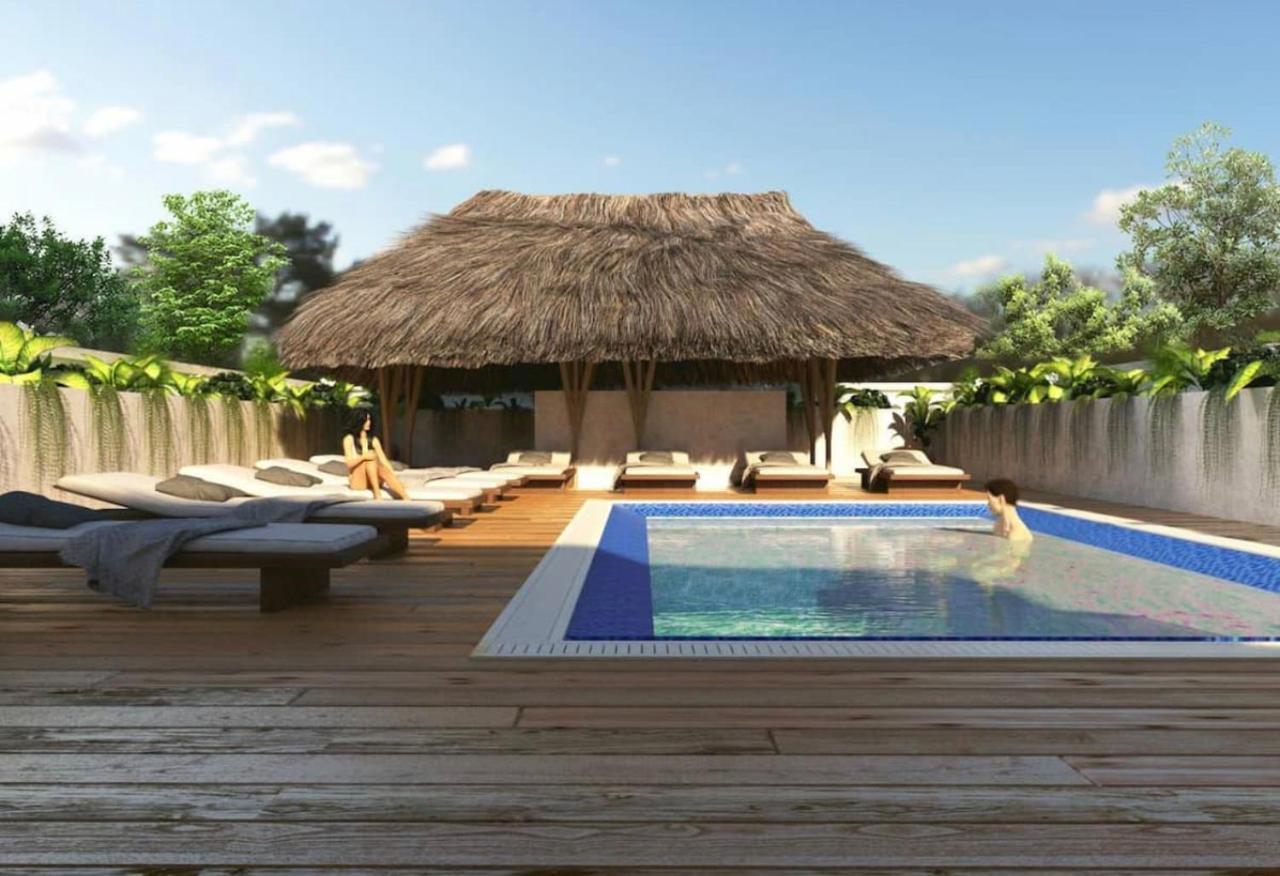 Nano Studio Rooftop Pool Tulum Exteriör bild